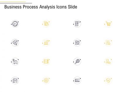 Icons slide business process analysis ppt rules