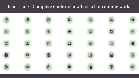 Icons Slide Complete Guide On How Blockchain Complete Guide On How Blockchain BCT SS