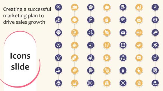 Icons Slide Creating A Successful Marketing Plan To Drive Sales Growth Strategy SS V