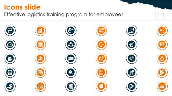 Icons Slide Effective Logistics Training Program For Employees Ppt Example DTE SS