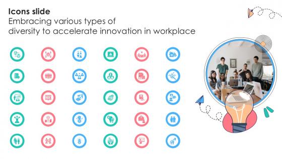 Icons Slide Embracing Various Types Of Diversity To Accelerate Innovation Ppt Example DTE SS