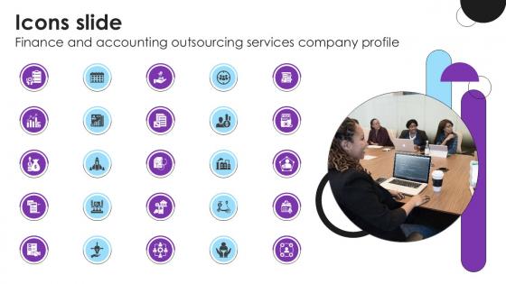 Icons Slide Finance And Accounting Outsourcing Services Ppt Template CP SS V