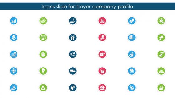 Icons Slide For Bayer Company Profile Ppt Elements CP SS