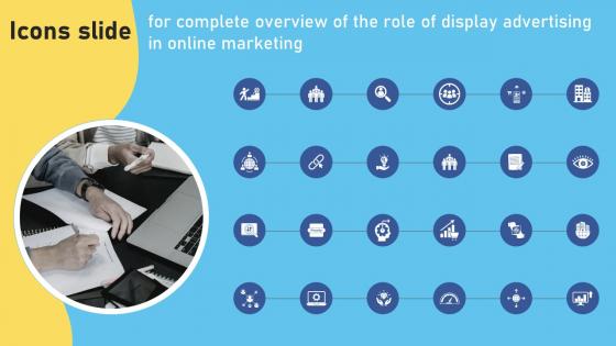 Icons Slide For Complete Overview Of The Role Of Display Advertising In Online Marketing
