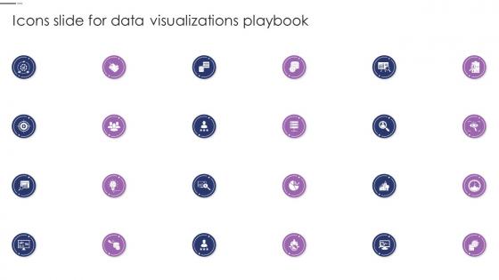 Icons Slide For Data Visualizations Playbook