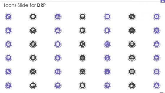Icons Slide For DRP Ppt Powerpoint Presentation File Infographic Template