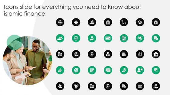 Icons Slide For Everything You Need To Know About Islamic Finance Fin SS V