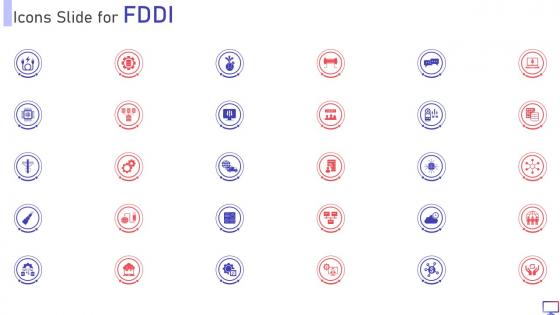 Icons Slide For FDDI Ppt Powerpoint Presentation File Gridlines