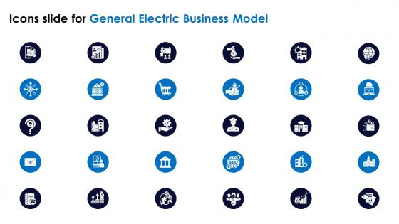 Icons Slide For General Electric Business Model BMC SS