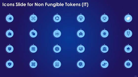 Icons Slide For Non Fungible Tokens It