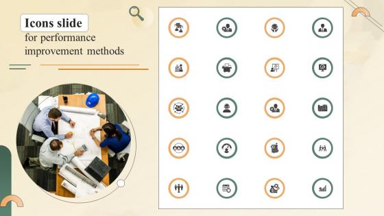 Icons Slide For Performance Improvement Methods Ppt File Professional