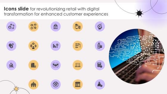 Icons Slide For Revolutionizing Retail With Digital For Enhanced Customer Experiences Ppt Slides DT SS V