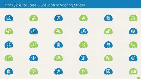 Icons Slide For Sales Qualification Scoring Model Ppt Powerpoint Presentation File Files