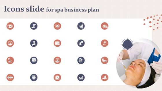 Icons Slide For Spa Business Plan Ppt File Background Images BP SS