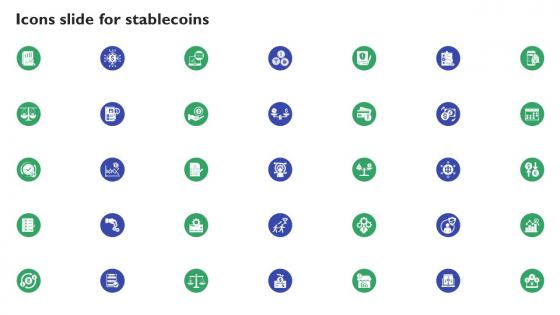 Icons Slide For Stablecoins