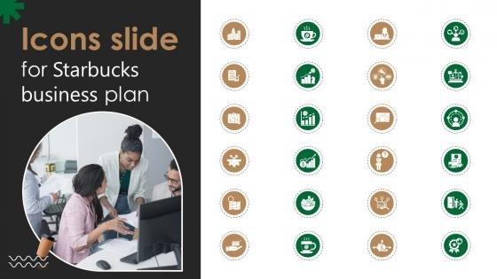 Icons Slide For Starbucks Business Plan BP SS
