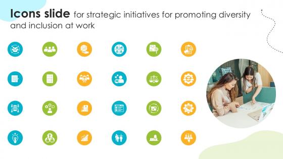 Icons Slide For Strategic Initiatives For Promoting Diversity Inclusion Ppt Presentation DTE SS V