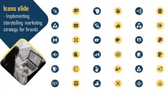 Icons Slide Implementing Storytelling Marketing Strategy For Brands MKT SS V
