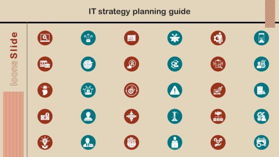 Icons Slide IT Strategy Planning Guide Ppt Ideas Graphics Template Strategy SS V