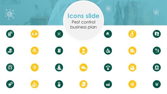 Icons Slide Pest Control Business Plan Ppt Template BP SS