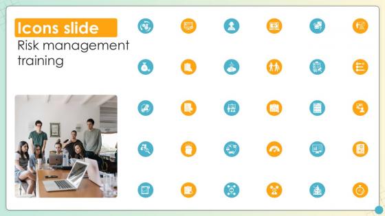 Icons Slide Risk Management Training Ppt Sample Risk SS