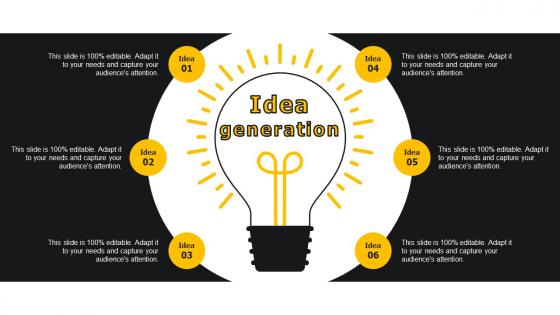 Idea Generation Developing Strategies For Business Growth And Success Ppt Icon Example