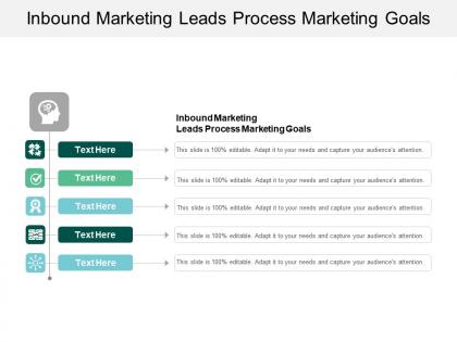 Inbound marketing leads process marketing goals ppt powerpoint presentation icon visual aids cpb