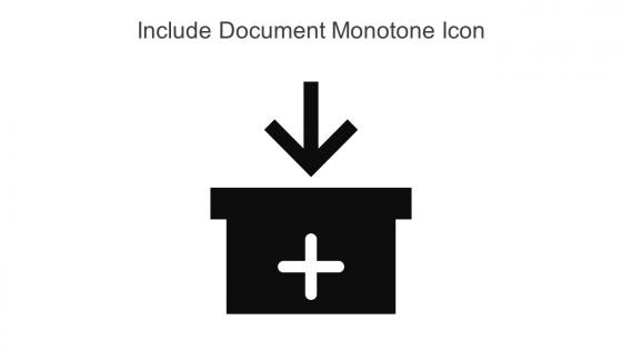 Include Document Monotone Icon In Powerpoint Pptx Png And Editable Eps Format