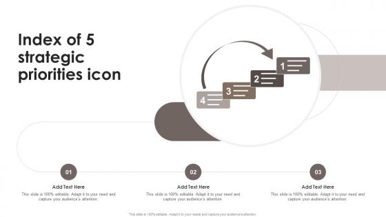 Index Of 5 Strategic Priorities Icon