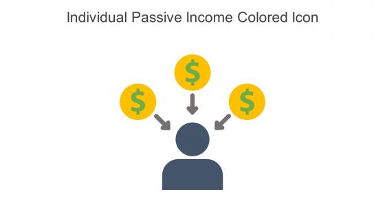 Individual Passive Income Colored Icon In Powerpoint Pptx Png And Editable Eps Format