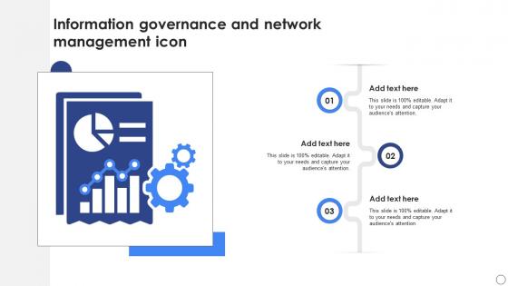Information Governance And Network Management Icon