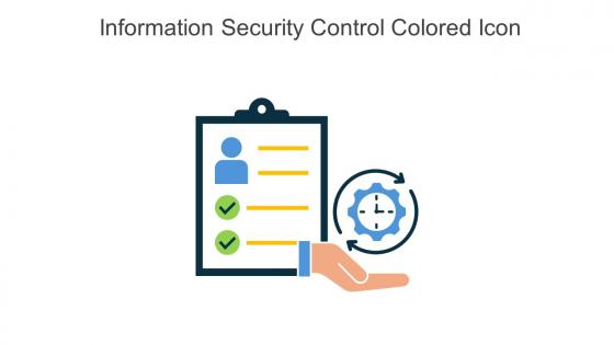 Information Security Control Colored Icon In Powerpoint Pptx Png And Editable Eps Format