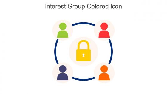 Interest Group Colored Icon In Powerpoint Pptx Png And Editable Eps Format