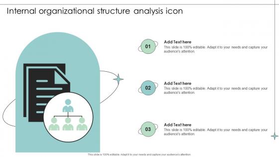 Internal Organizational Structure Analysis Icon