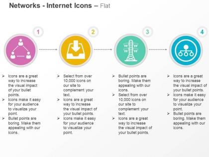 Internet network download power lines hierarchy ppt icons graphics