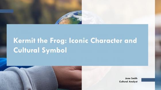 Kermit The Frog Iconic Character And Cultural Symbol PPT Sample ST AI