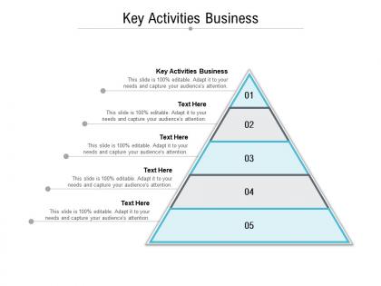 Key activities business ppt powerpoint presentation icon portrait cpb