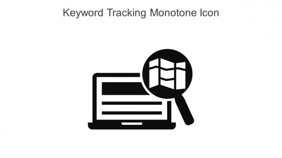 Keyword Tracking Monotone Icon In Powerpoint Pptx Png And Editable Eps Format
