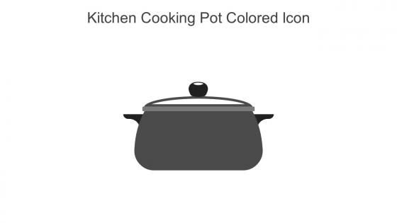 Kitchen Cooking Pot Colored Icon In Powerpoint Pptx Png And Editable Eps Format