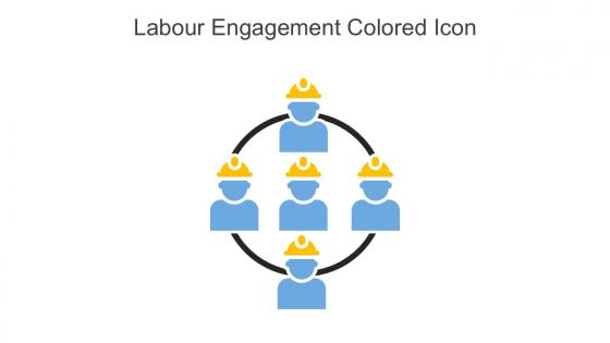 Labour Engagement Colored Icon In Powerpoint Pptx Png And Editable Eps Format