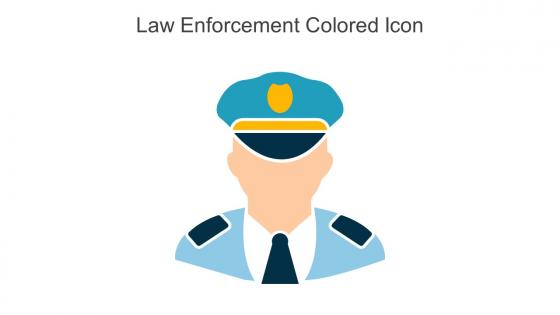 Law Enforcement Colored Icon In Powerpoint Pptx Png And Editable Eps Format