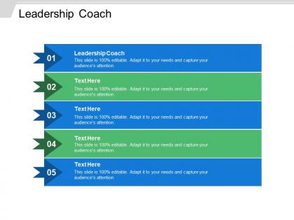 Leadership coach ppt powerpoint presentation icon mockup cpb