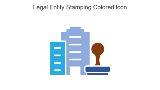 Legal Entity Stamping Colored Icon In Powerpoint Pptx Png And Editable Eps Format