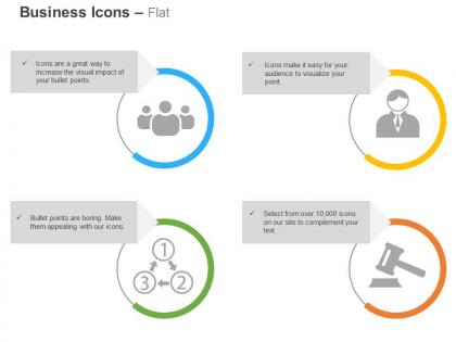 Legal management regulatory plan ppt icons graphics