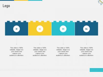 Lego multi channel marketing ppt icons