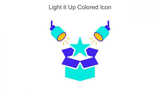 Light It Up Colored Icon In Powerpoint Pptx Png And Editable Eps Format