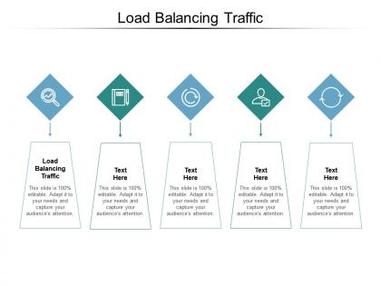 Load balancing traffic ppt powerpoint presentation professional icons cpb