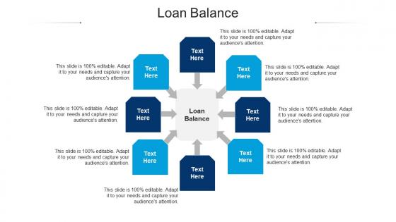 Loan balance ppt powerpoint presentation icon elements cpb