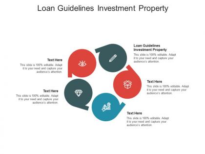 Loan guidelines investment property ppt powerpoint presentation icon gridlines cpb