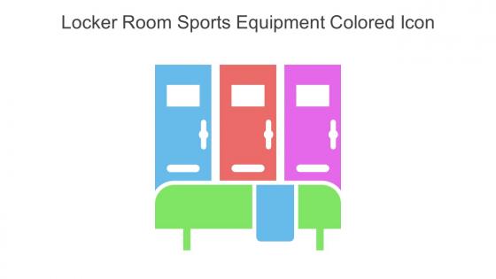 Locker Room Sports Equipment Colored Icon In Powerpoint Pptx Png And Editable Eps Format
